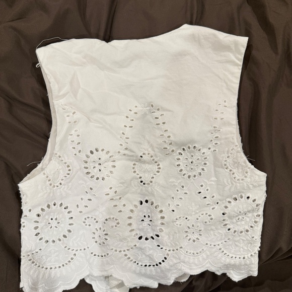 Zara white vest - Picture 2 of 3